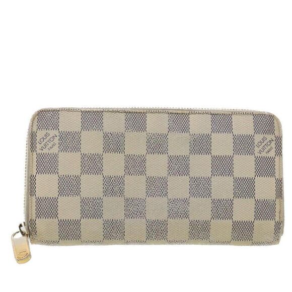 LOUIS VUITTON Damier Azur Zippy Wallet Long Wallet - Picture 13 of 15